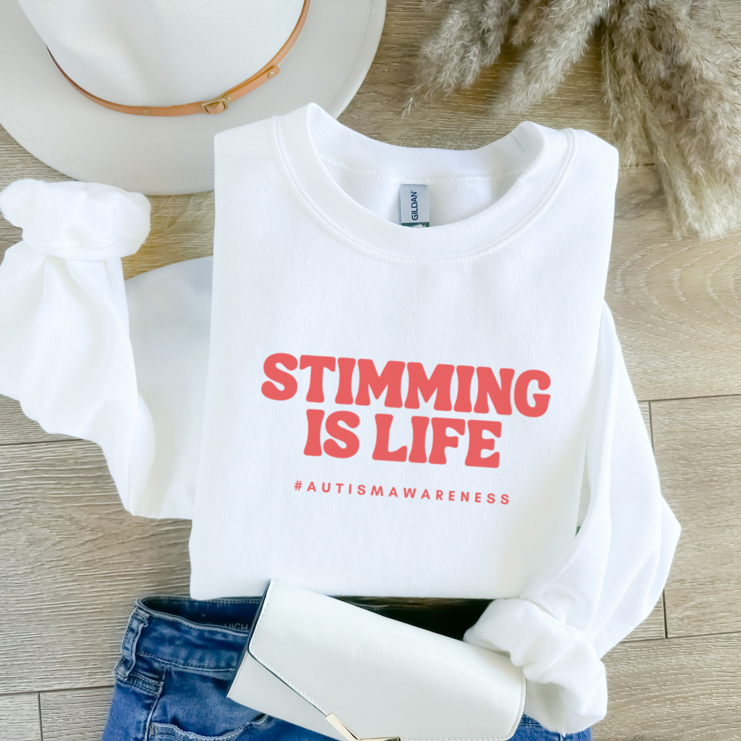 Stimming is Life Oversized Sweatshirt