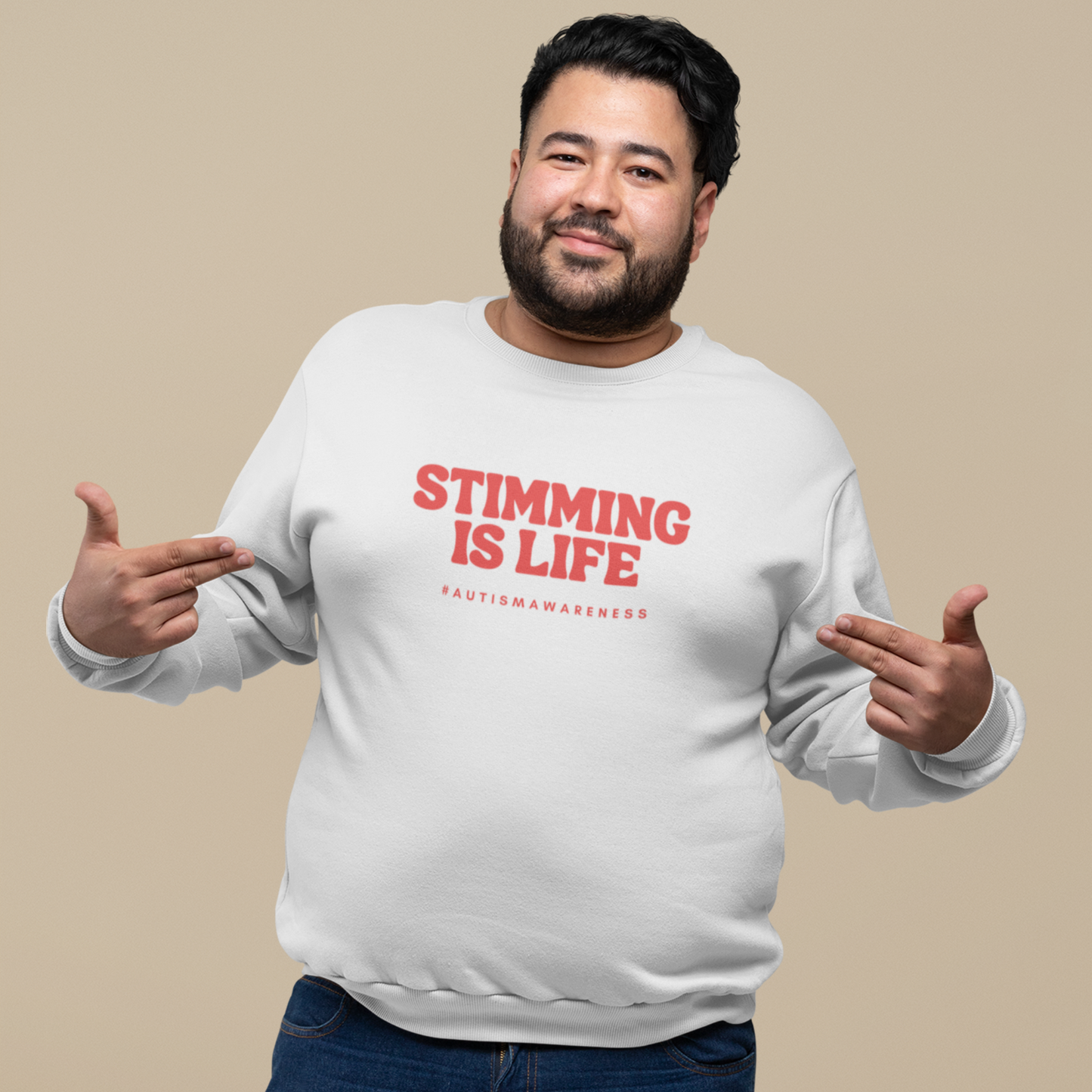 Stimming is Life Oversized Sweatshirt