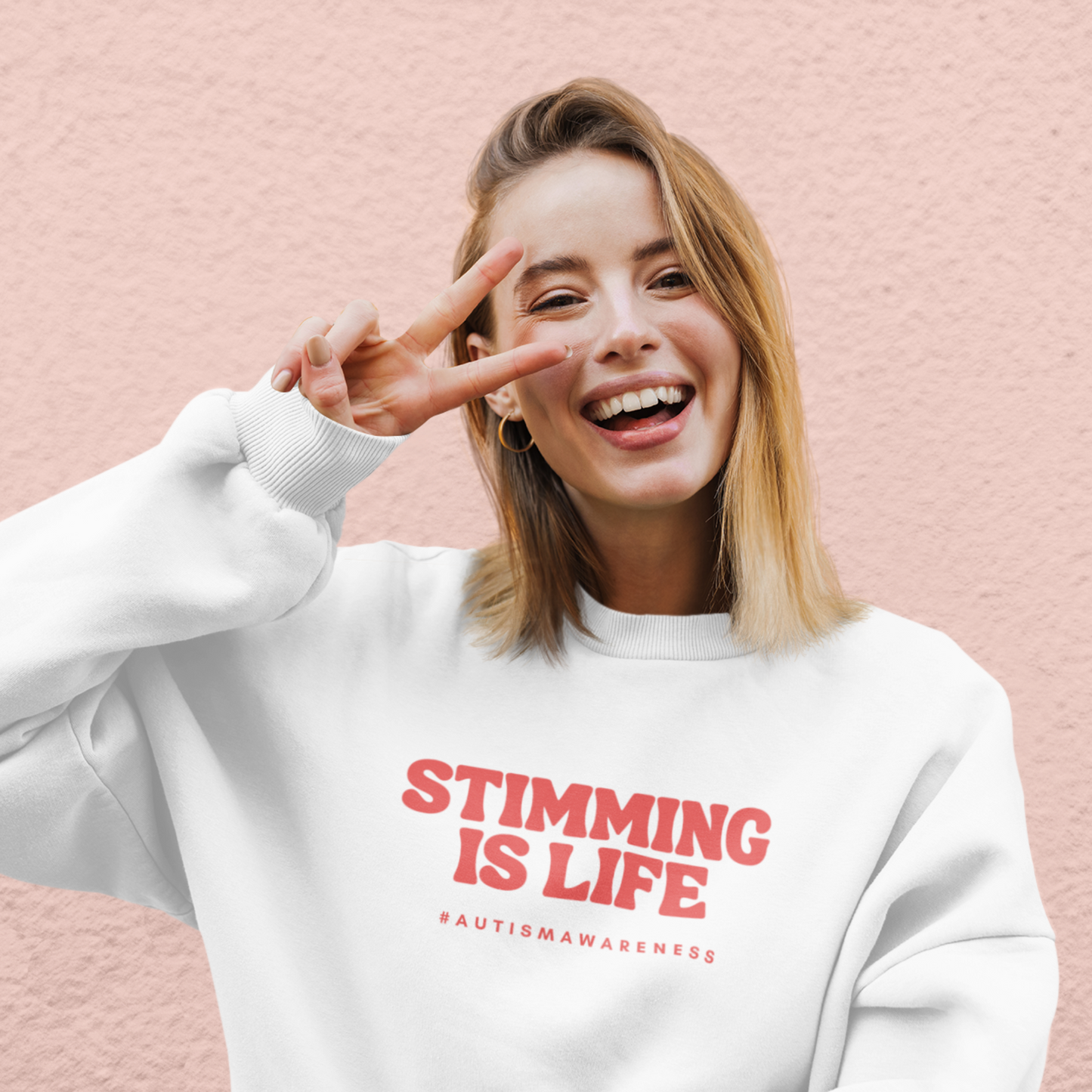 Stimming is Life Oversized Sweatshirt