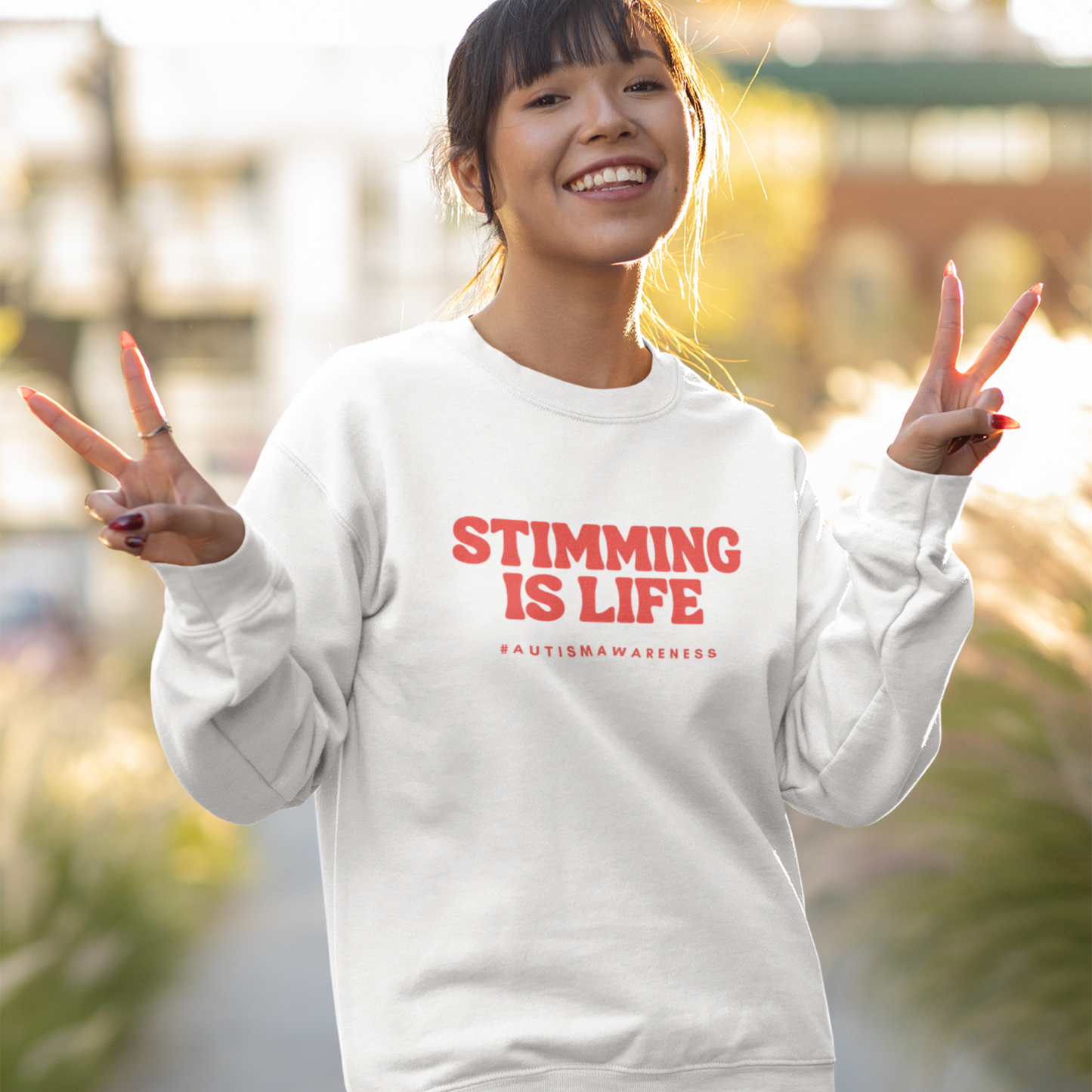 Stimming is Life Oversized Sweatshirt